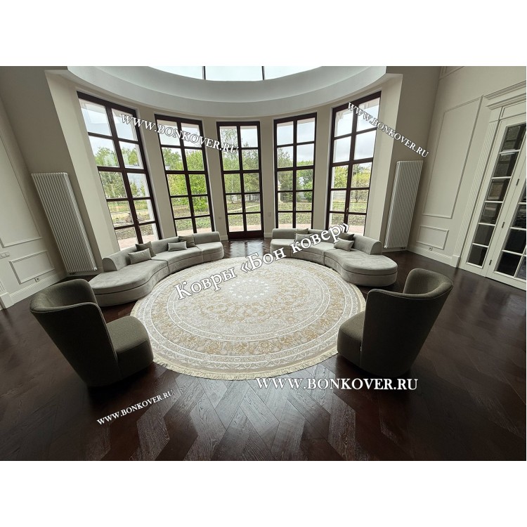 Круглый Ковер Для Гостиной Арт 30256